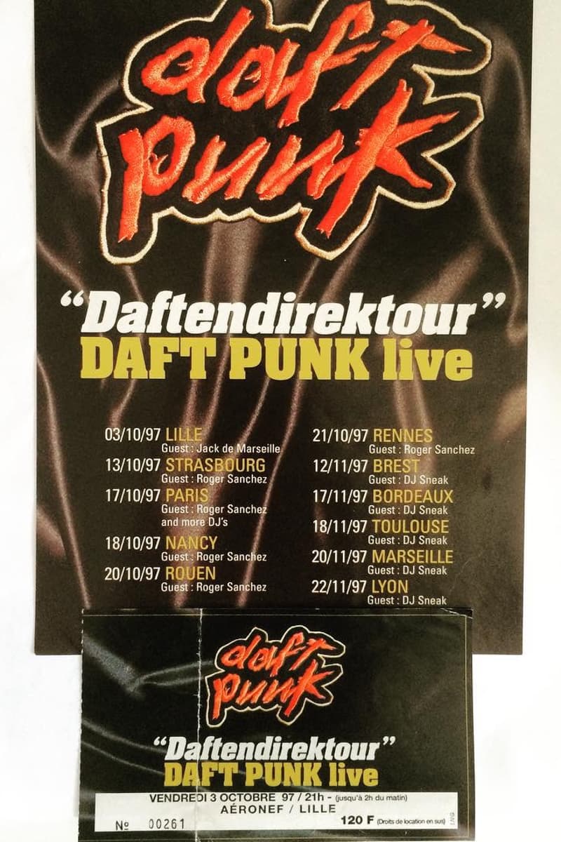 Jack de Marseille, Roger Sanchez, Daft Punk, DJ Sneak - at Aéronef - Lille - Oct 3, 1997