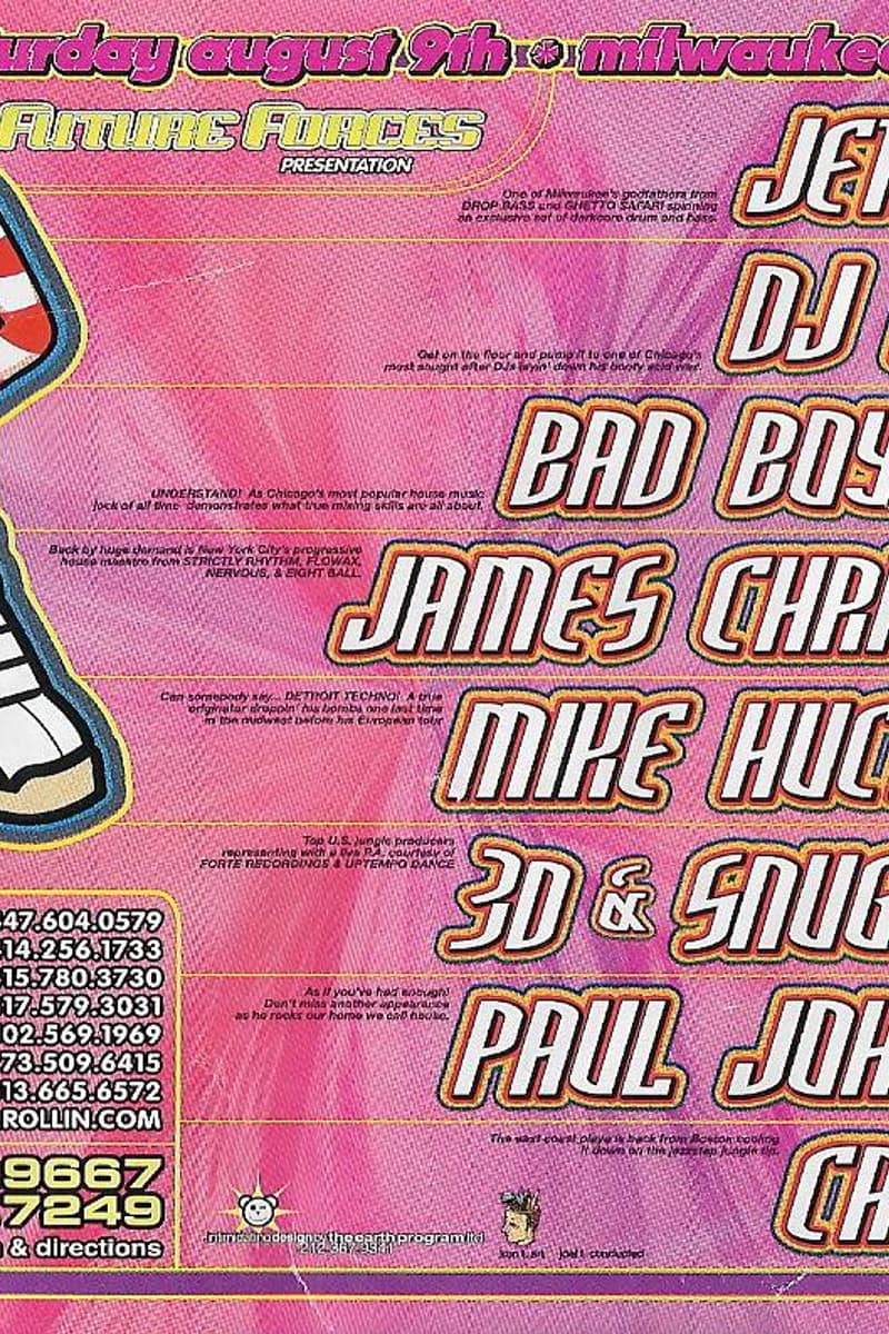 James Christian, Jethrox, Paul Johnson, Casper, 3D & Snuggles - Milwaukee/Chicago, WI/IL - Aug 9, 1997