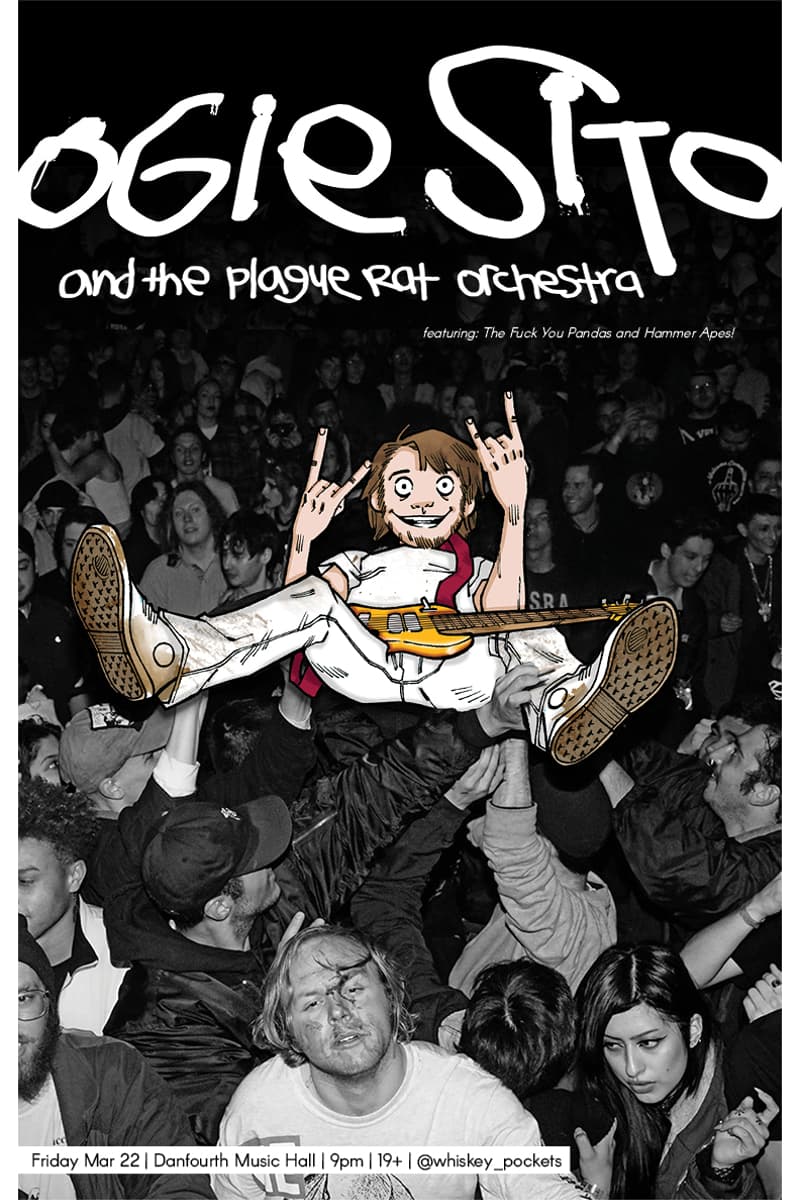 Hammer Apes, Ogie Sito and the Plague Rat Orchestra, The Fuck You Pandas - at Danforth Music Hall - Toronto - Mar 22, 2024
