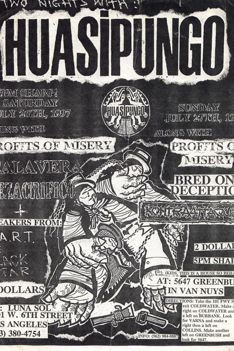 Bred on Deception, Profits of Misery, Calavera, Kontra Attaque, Tezacrifico - at Luna Sol (Saturday) / House Show (Sunday) - Los Angeles / Van Nuys, CA - Jul 26, 1997