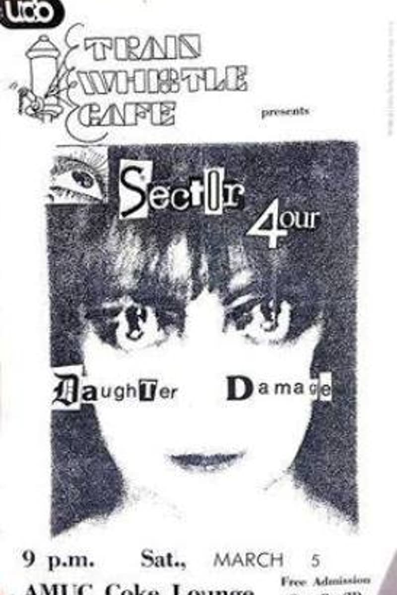 Daughter Damage, Sector Four - at AMUC Coke Lounge - Mar 5, 1994