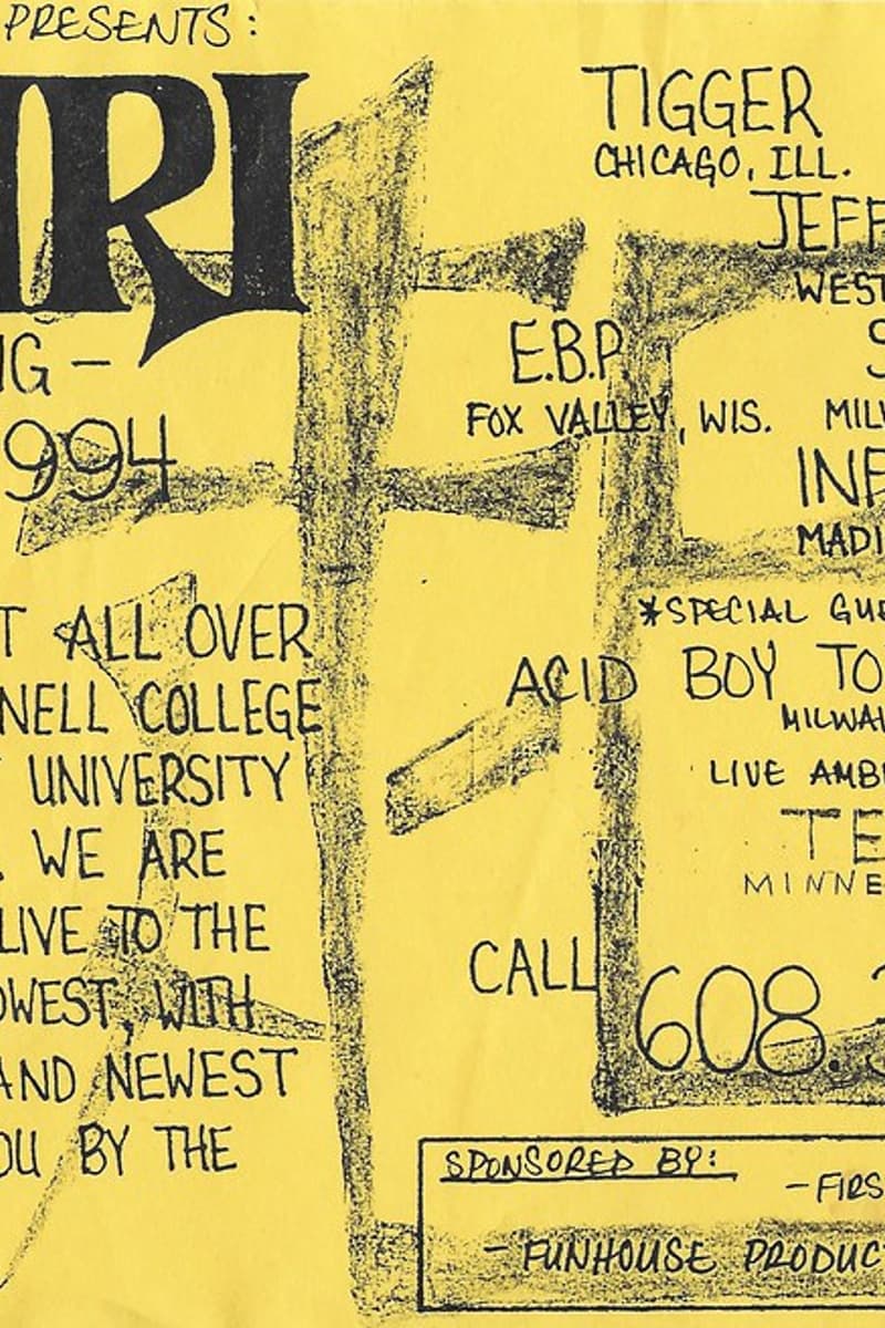 E.B.P., Infinit∞, Okuri, Spider, Jeffery Dee - at University of Wisconsin Platteville - Platteville, WI - Oct 15, 1994