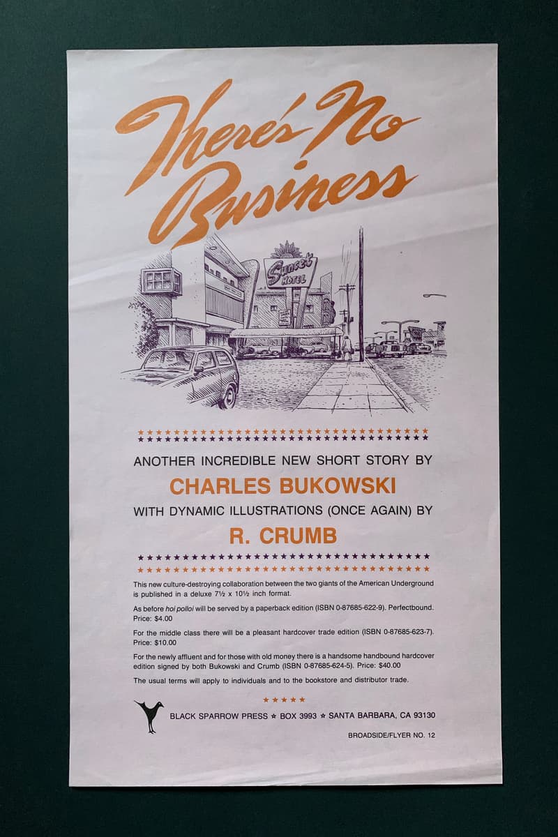 Charles Bukowski, R. Crumb - Santa Barbara, CA