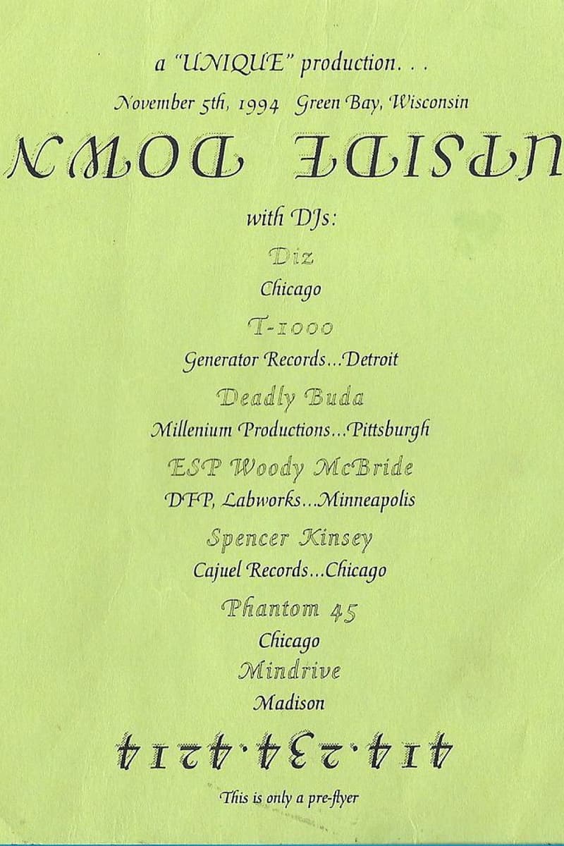 Phantom 45, Diz, T-1000, ESP Woody McBride, Mindrive - Green Bay, WI - Nov 5, 1994