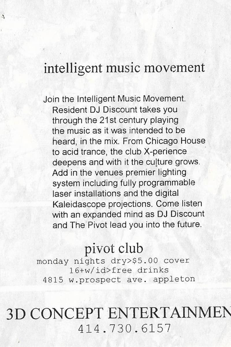 DJ Discount - at Pivot Club - Appleton, WI