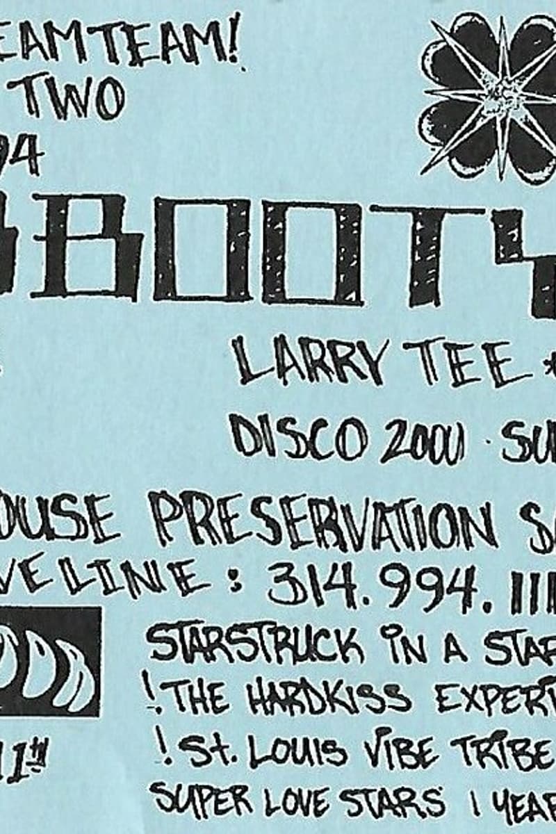 Chicago House Preservation Society, Cali Vibes, Larry Tee (NYC), Disco 2000, DJ Dan (S.F.) - at Starbooty - St. Louis, MO - Dec 17, 1994