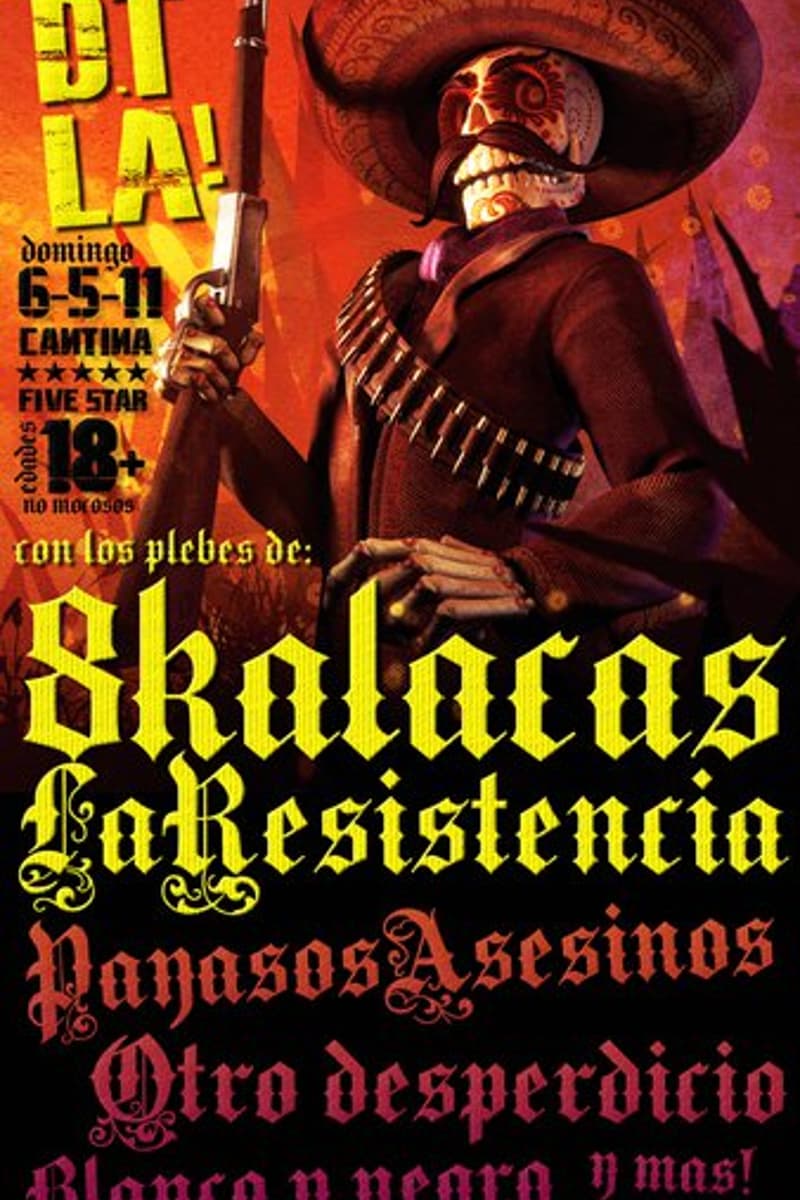 Otro Desperdicio, Payasos Asesinos, Blanco Y Negro, La Resistencia, Skalacas - at Five Star Bar - Los Angeles, CA - Jun 5, 2011