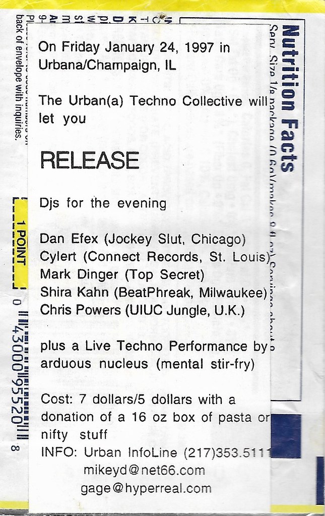 Cylert, arduous nucleus, Chris Powers, Shira Kahn, Mark Dinger - Urbana/Champaign, IL - Jan 24, 1997