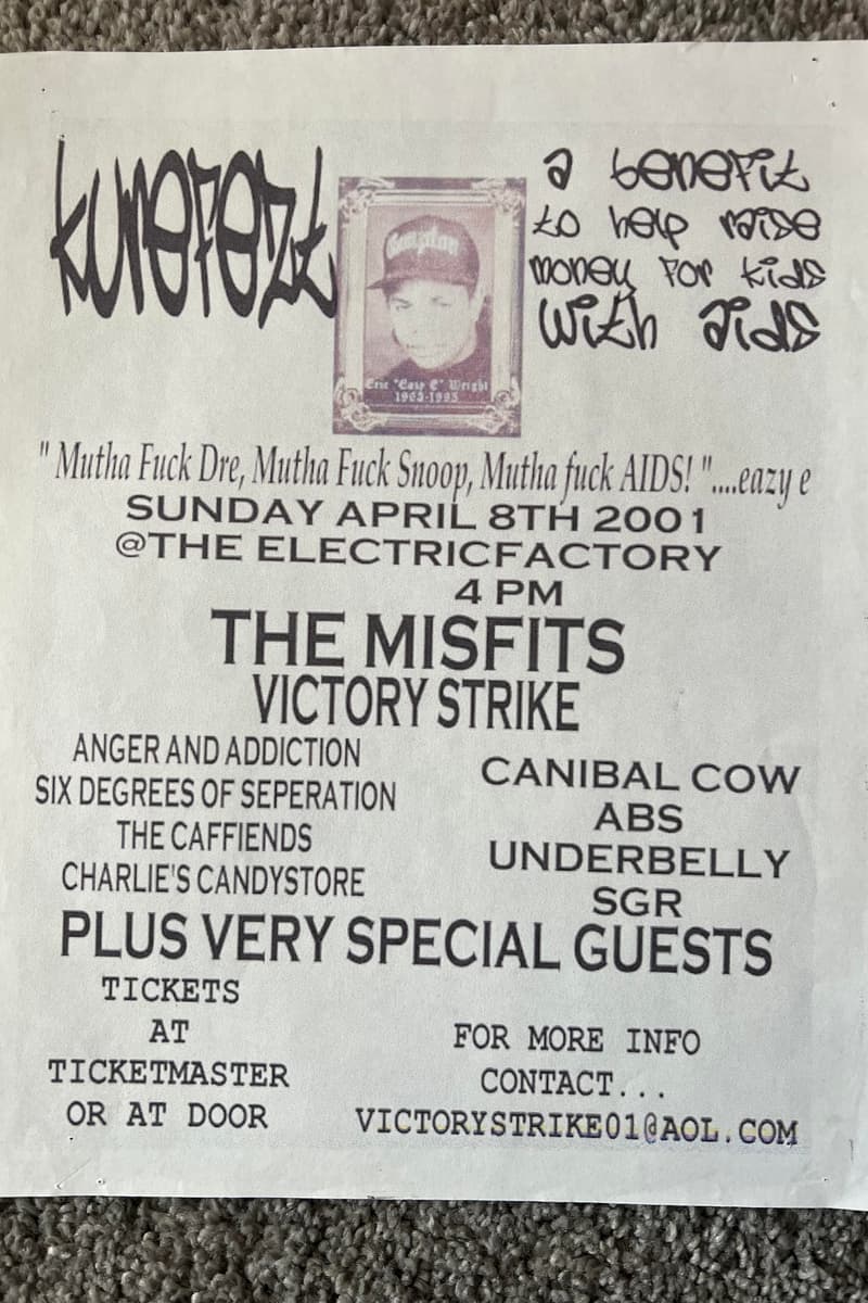 The Caffiends, Underbelly, ABS, Charlie's Candystore, Anger and Addiction - at The Electric Factory - Apr 8, 2001