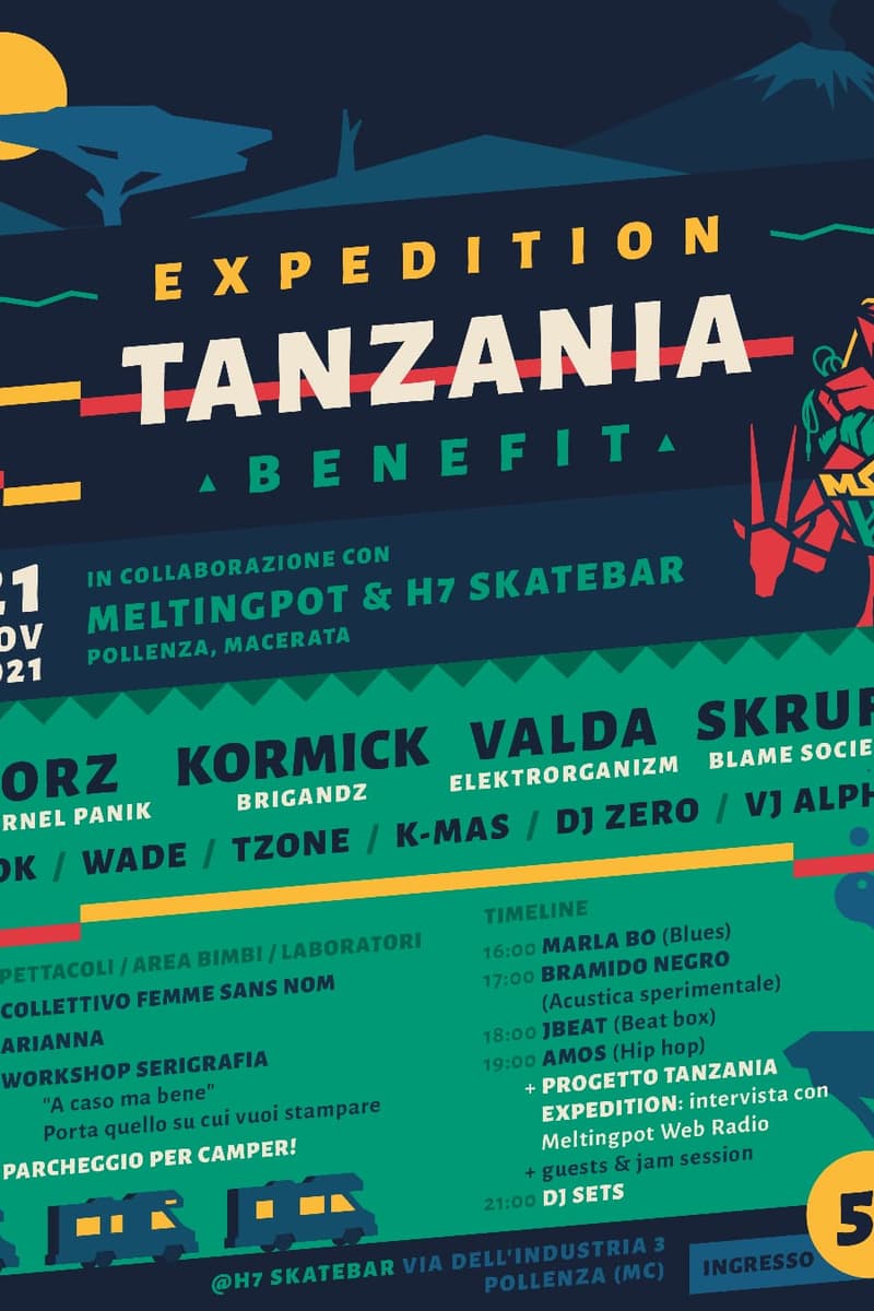 K-Mas, DJ Zero, Skruff (Blame Society), ORZ (Kernel Panik), JBeat - at H7 Skatebar - Pollenza, MC - Nov 21, 2021