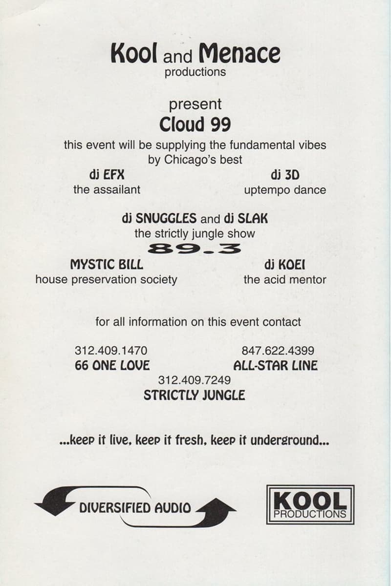 DJ Koei, DJ EFX, DJ 3D, DJ Snuggles, Mystic Bill - Chicago, IL