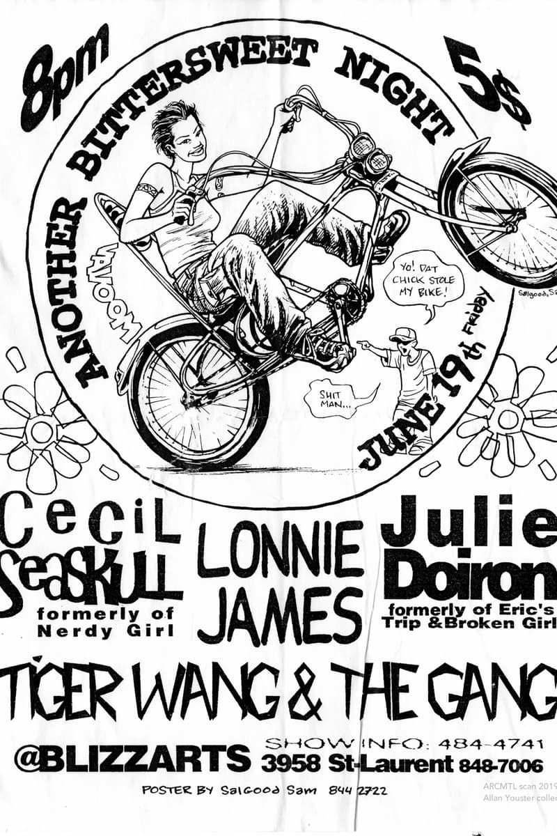 Lonnie James, Julie Doiron, Cecil Seaskull, Tiger Wang & The Gang - at Blizzarts - Montreal - Jun 19, 1998