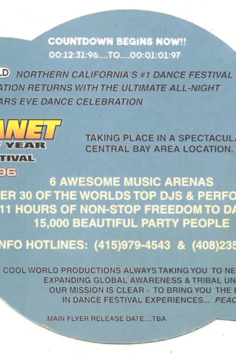 at Central Bay Area Location (TBA) - San Francisco Bay Area, CA - Dec 31, 1996