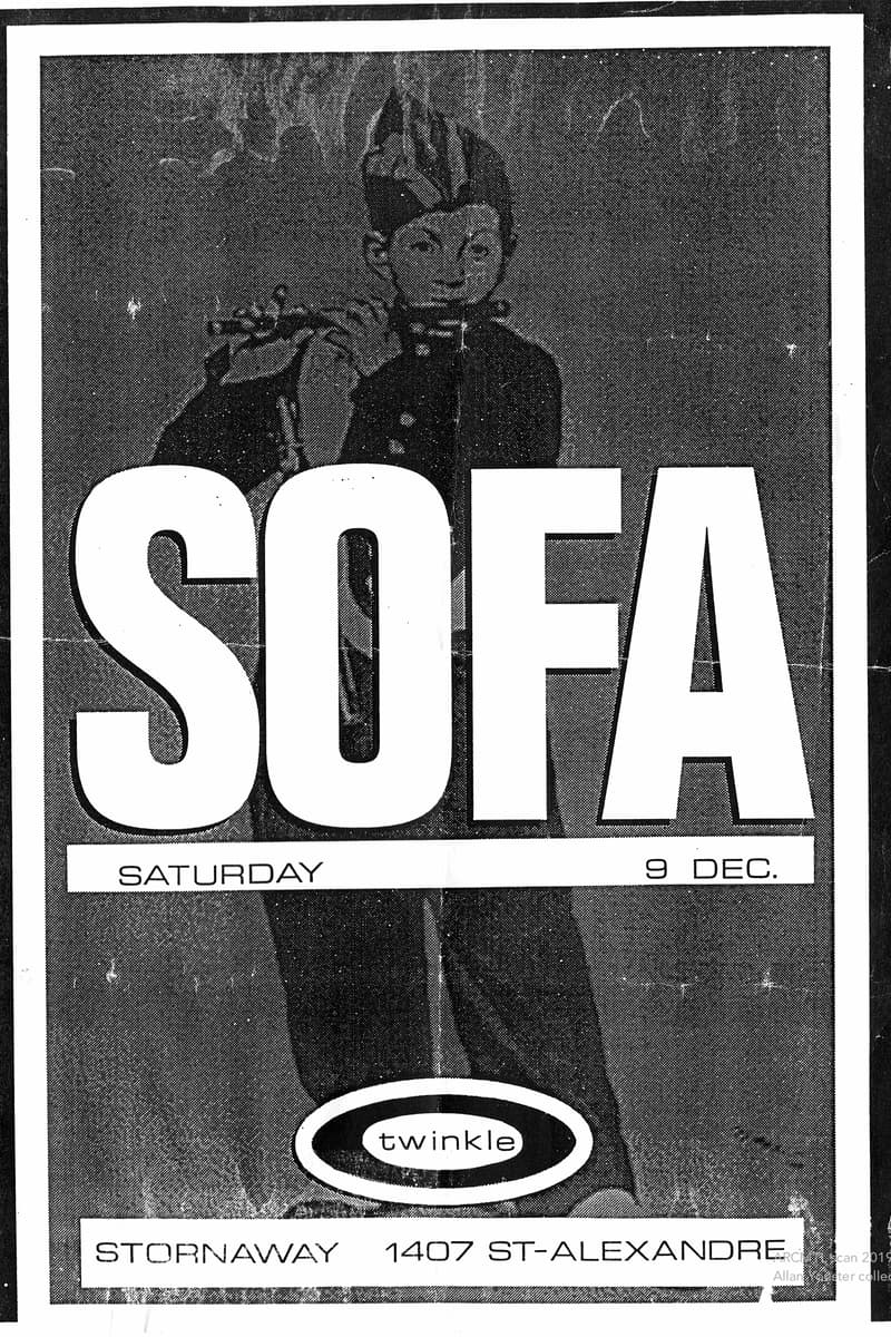 SOFA, twinkle - at Stornaway - Montreal