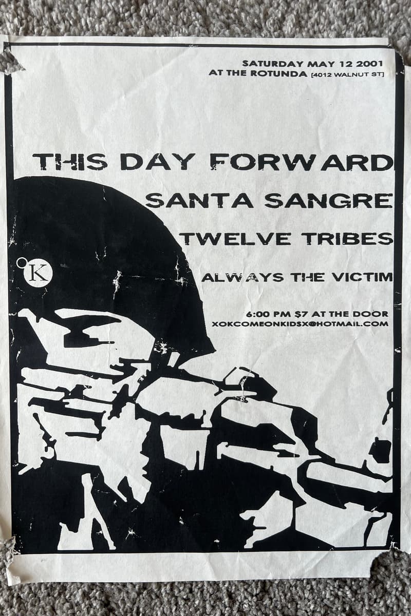 This Day Forward, Santa Sangre, Twelve Tribes, Always The Victim - at THE ROTUNDA - Philadelphia, PA - May 12, 2001