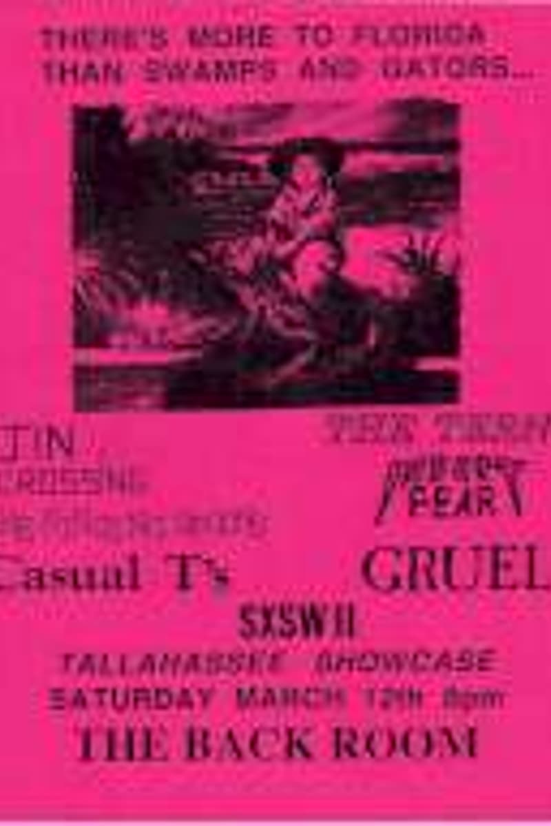 Casual T's, Imperial Pear, Jin Greene, Gruel, Ten Teens - at The Back Room - Tallahassee, FL