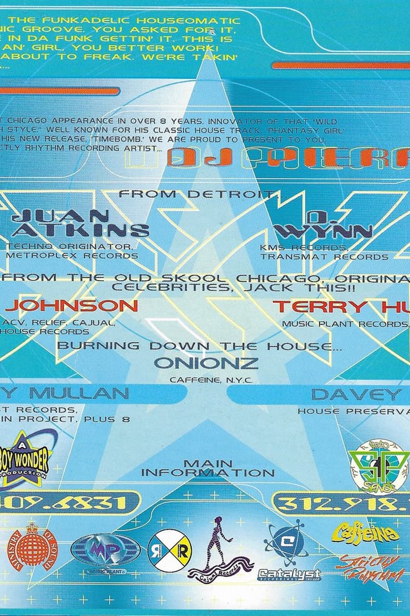 Terry Mullan, DJ Pierre, Davey Dave, Mo. Wynn, Paul Johnson - at Untitled - Chicago, IL