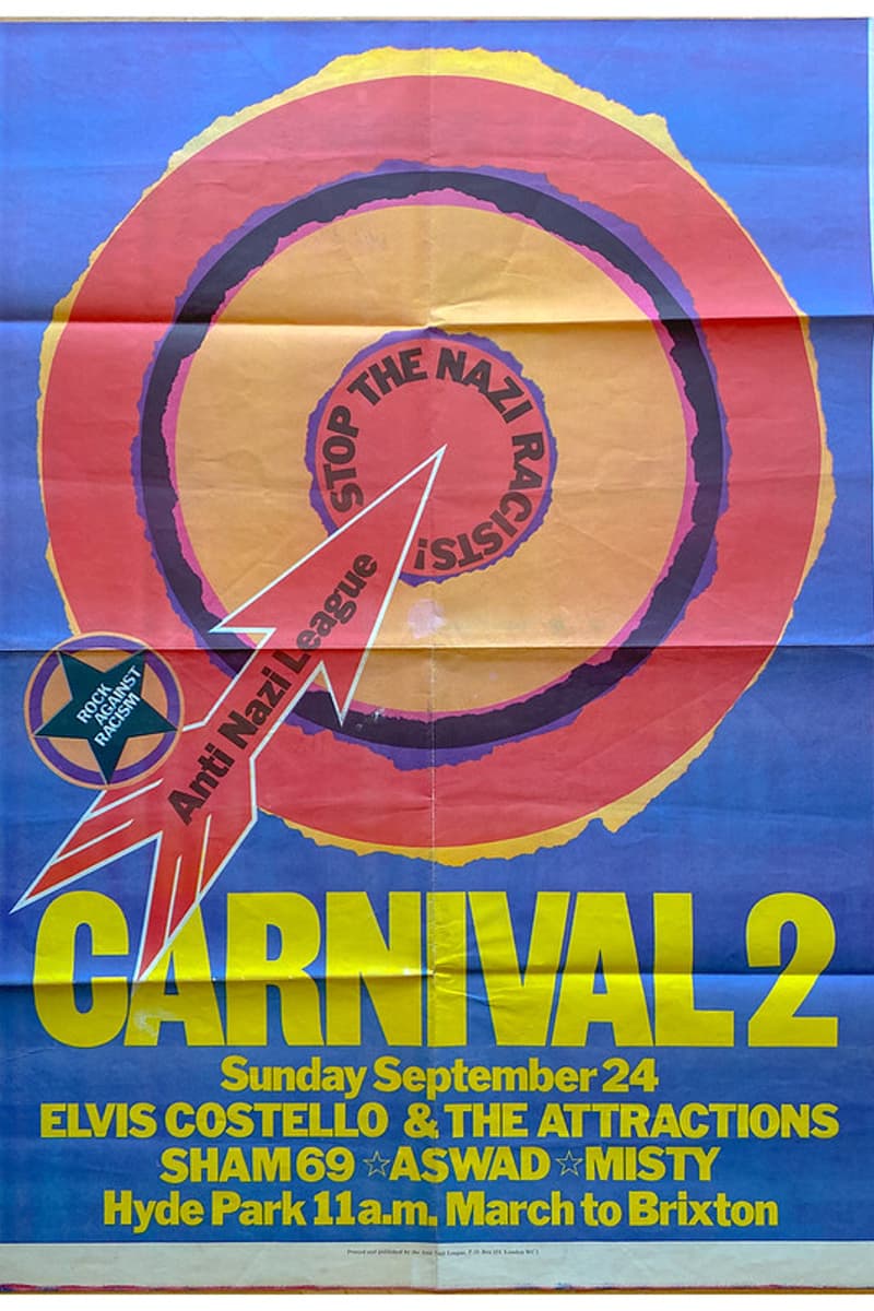 Aswad, Sham 69, Elvis Costello & The Attractions, Misty - at Hyde Park - London - Sep 24, 1978