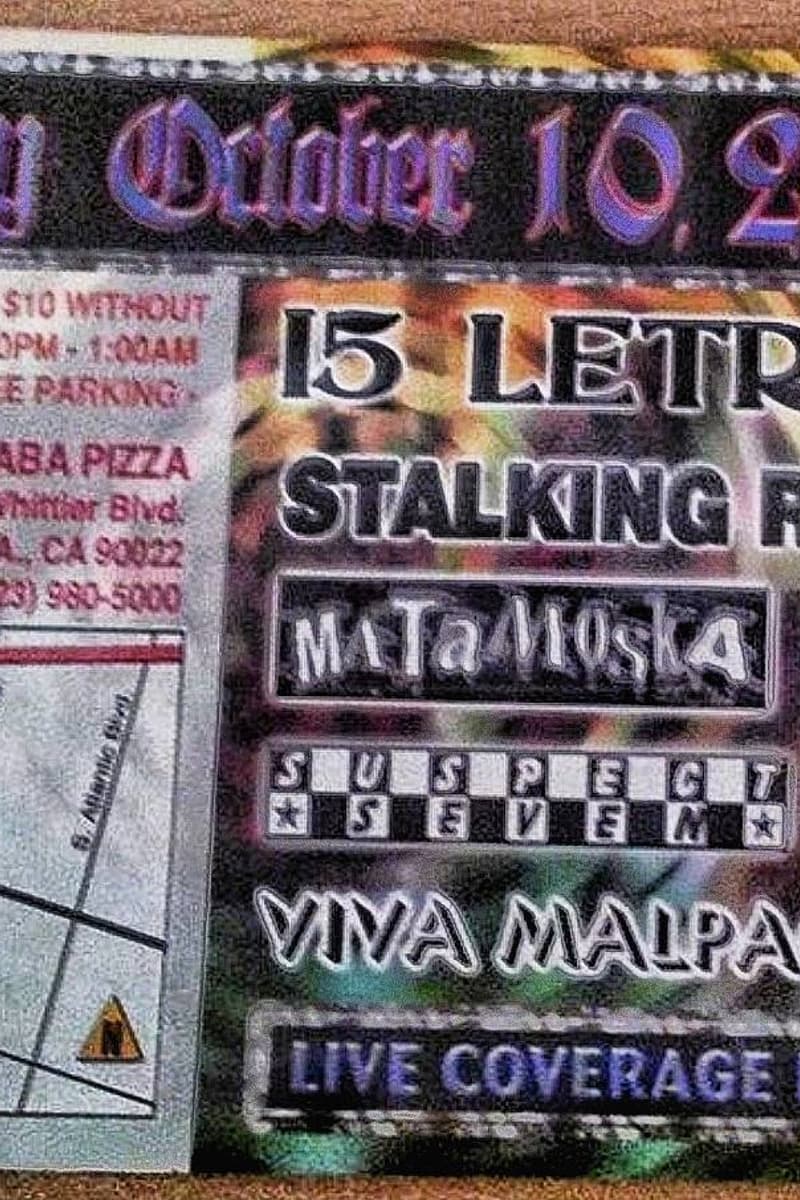 Matanuska, Stalking Roxy, Suspect Seven, 15 Letras, Viva Malpache - at Alibaba Pizza - Los Angeles, CA - Oct 10, 2003