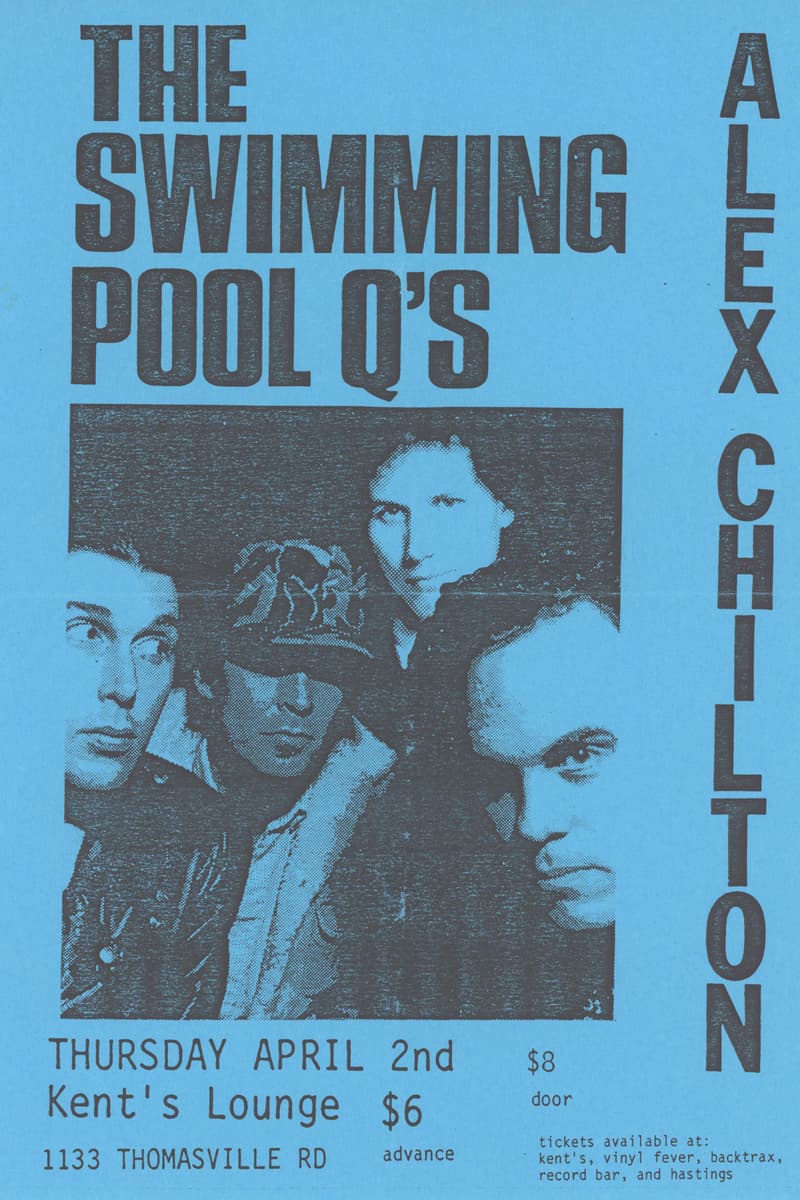 Alex Chilton, The Swimming Pool Q's - at Kent's Lounge - Tallahassee, FL