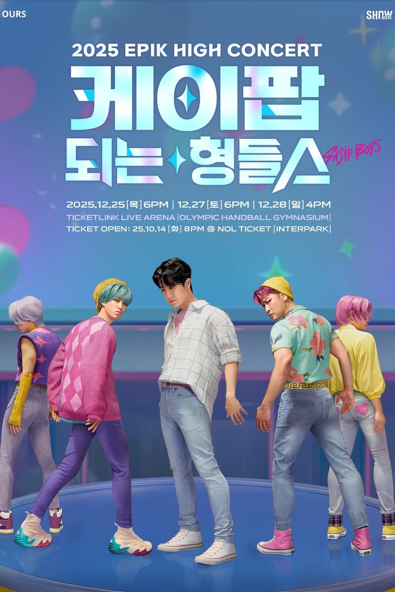 Epik High - at Ticketlink Live Arena (Olympic Handball Gymnasium) - Seoul - Dec 25, 2025