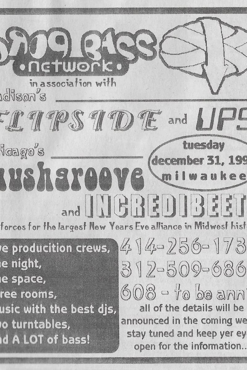 Flipside, Incredibeets, UPS, Musharoove - Milwaukee, WI - Dec 31, 1996