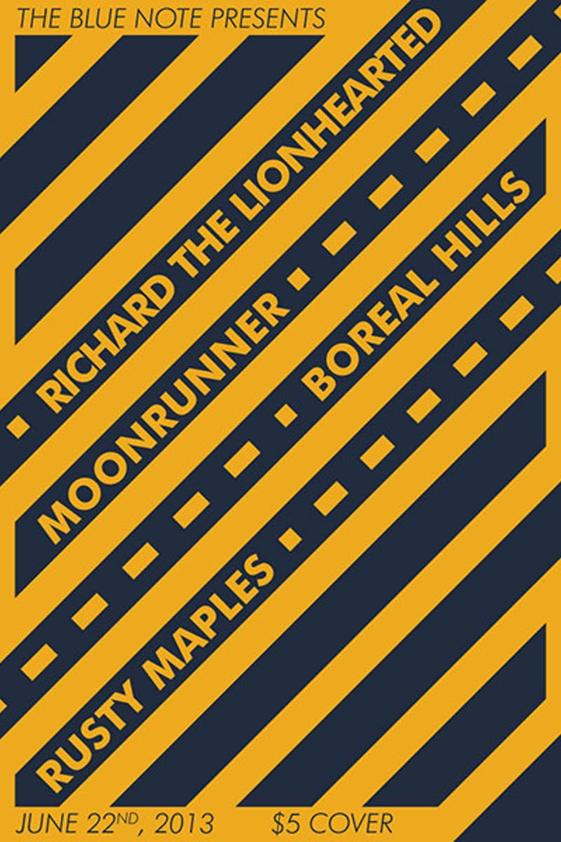 Rusty Maples, Richard the Lionhearted, Moonrunner, Boreal Hills - at The Blue Note - Jun 22, 2013