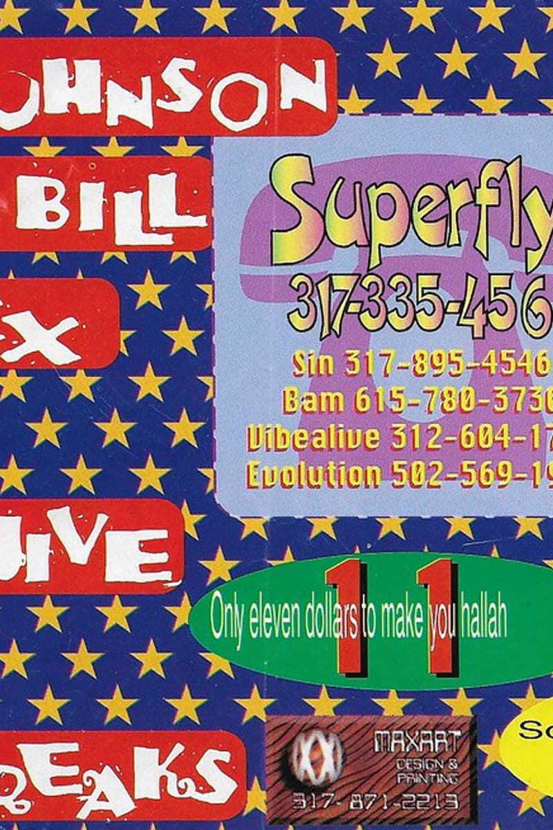 Nate Breaks, TRAXX, Paul Johnson, Cyberjive, Earth - at Superfly - Sep 6, 1997