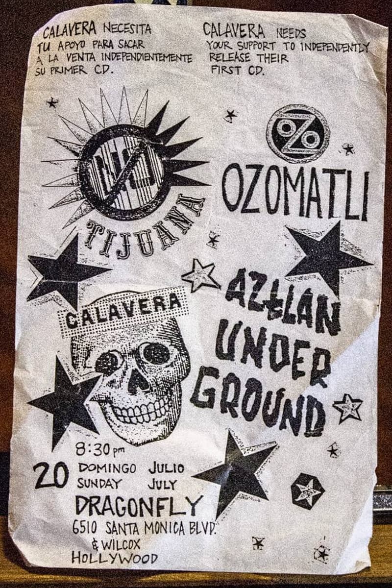 Calavera, Aztlan Underground, Ozomatli - at Dragonfly - Hollywood, CA - Jul 20, 1997