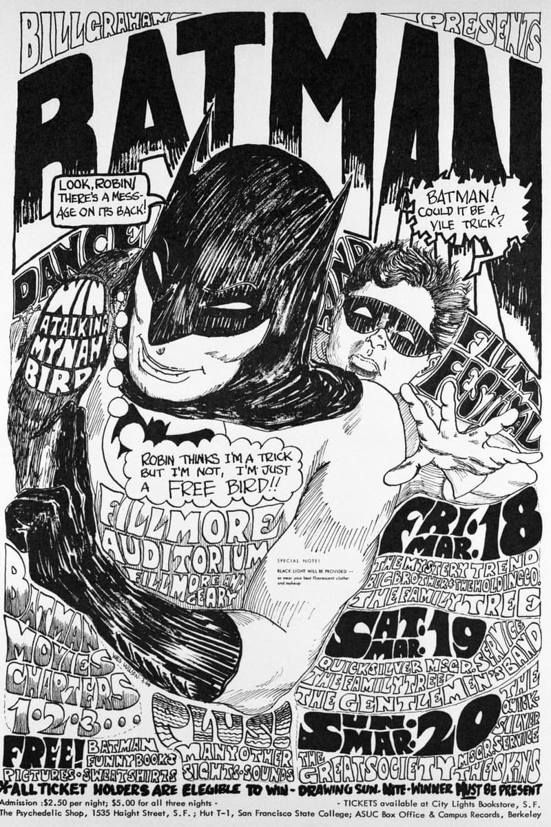 The Gentleman's Band, The Great Society, The Skins, The Family Tree, The Mystery Trend - at Fillmore Auditorium - San Francisco, CA - Mar 18, 1966