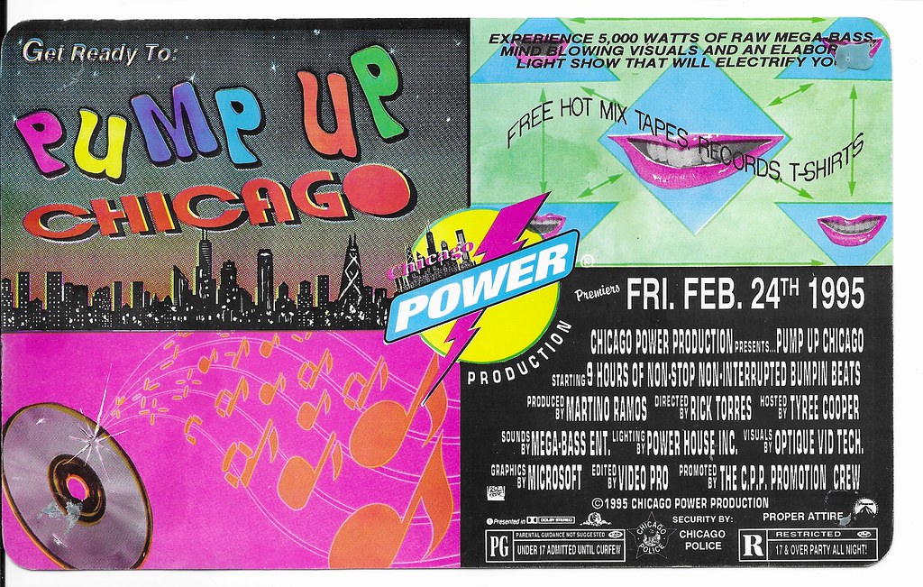 Rick Torres, Tyree Cooper, Martino Ramos, Mega-Bass Ent. - Chicago, IL - Feb 24, 1995