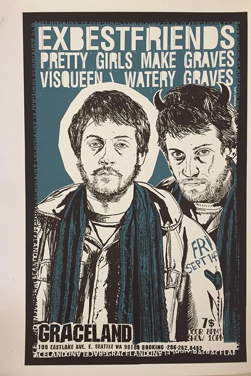 Visqueen, Pretty Girls Make Graves, Ex Best Friends, Watery Graves - at Graceland - Seattle, WA
