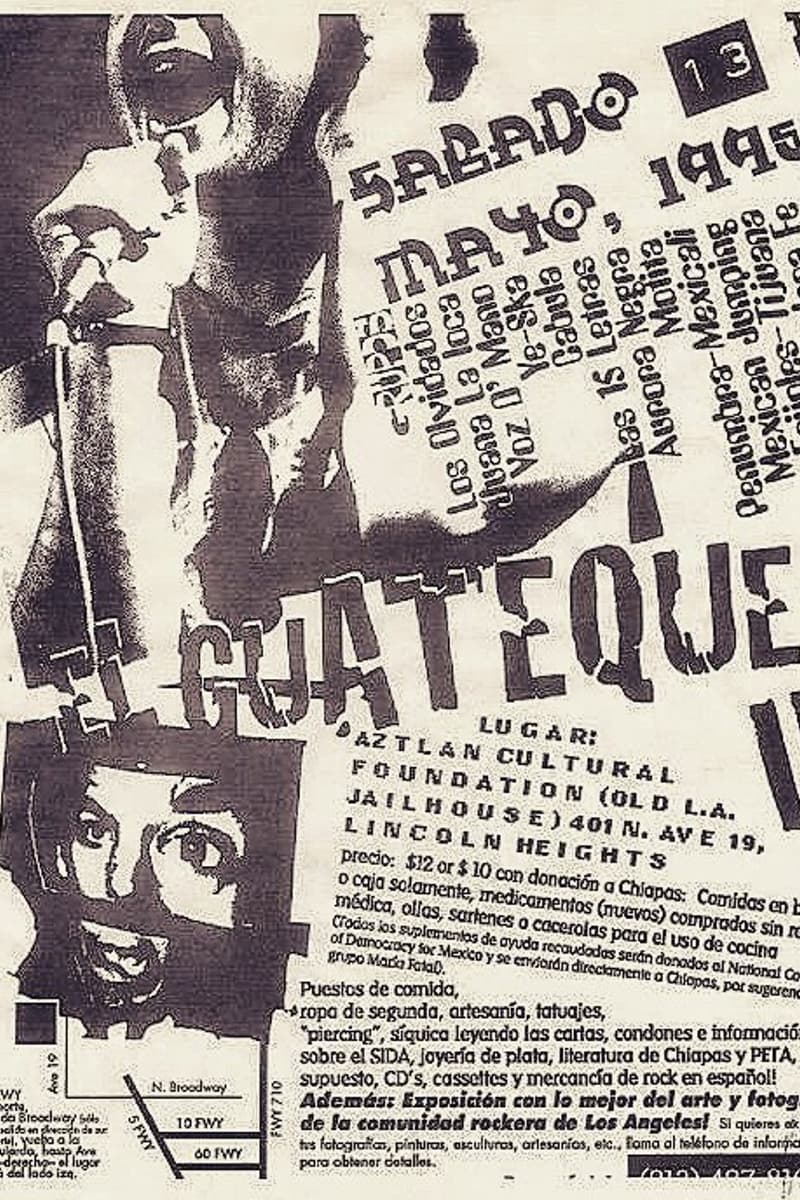 Aurora Molina, La Lenca, Fobia, Voz II, Verdadera Fe - at Aztlan Cultural Foundation (Old L.A. Jailhouse) - Los Angeles, CA - May 13, 1995
