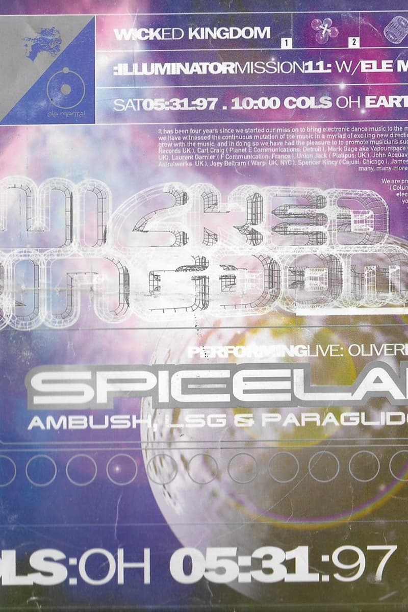 Ambush, Spicelab, Paragliderz, Oliver Lieb, LSG - at Illuminator - Columbus, OH - May 31, 1997