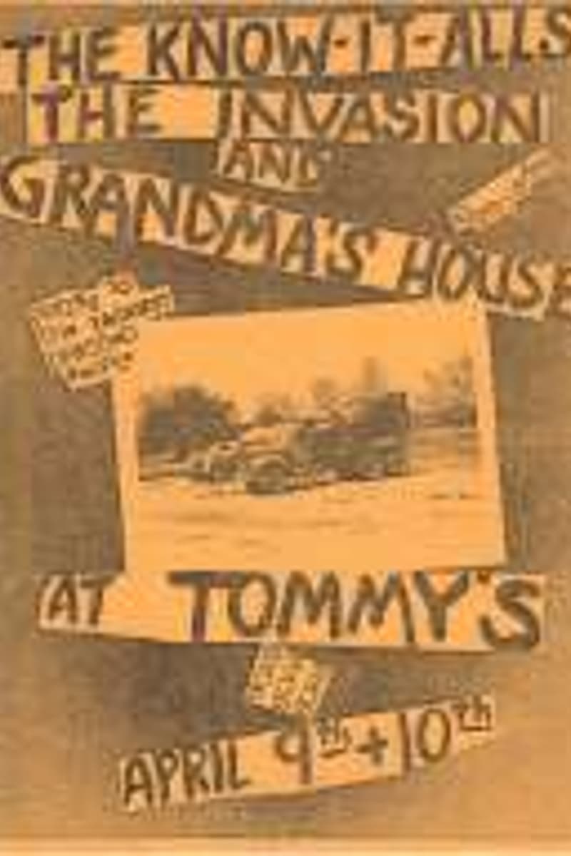 The Invasion, Grandma's House, The Know-It-Alls - at Tommy's