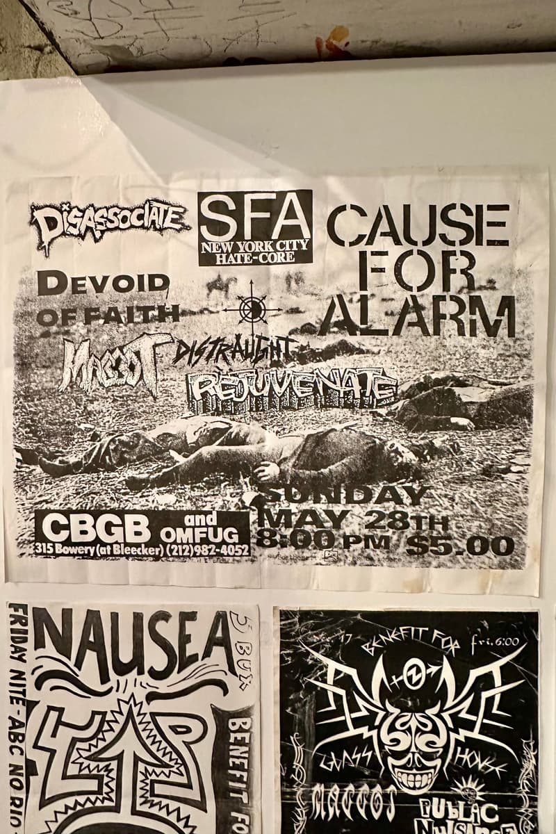 Distraught, Rejuvenate, Disassociate, SFA, Devoid of Faith - at CBGB and OMFUG - New York City, NY
