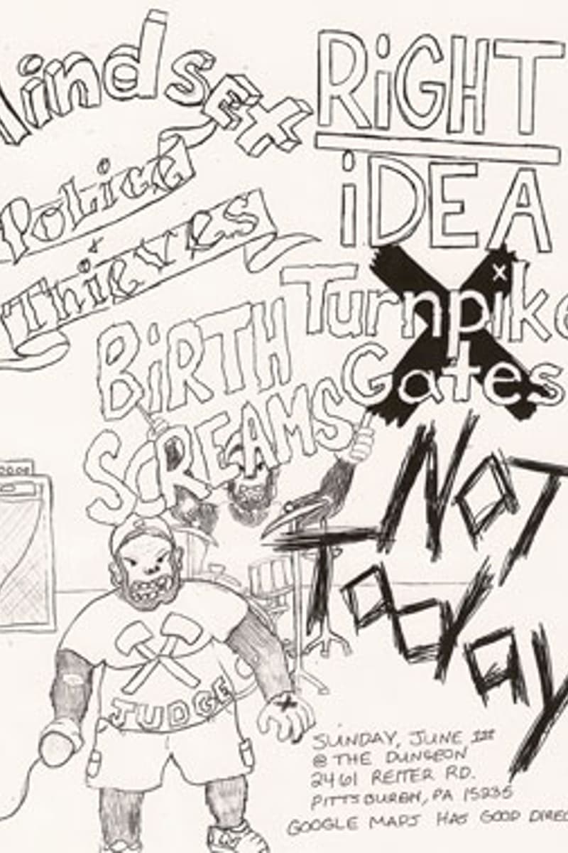 Birth Screams, Turnpike Gates, Not Today, Mindset, Right Idea - at The Dungeon - Pittsburgh, PA - Jun 3, 2012