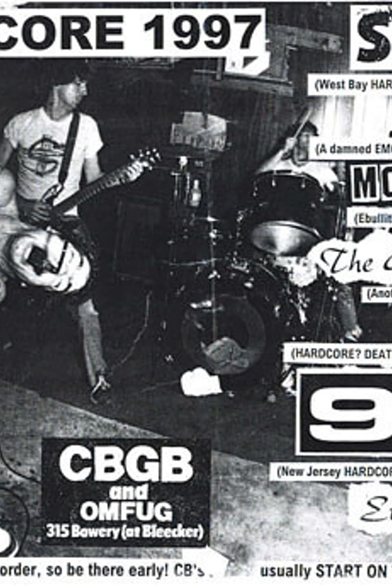Ethel Meserve, Hemlock, Spazz, Monster X, Braid - at CBGB and OMFUG - New York City, NY - Jun 29, 1997
