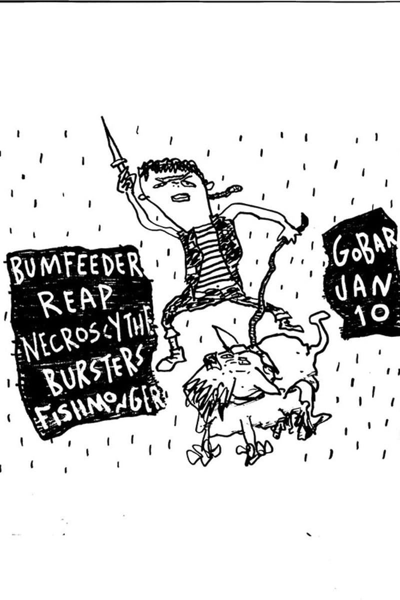 Necroscythe, Fishmonger, Bursters, Bumfeeder, Reap - at Go Bar