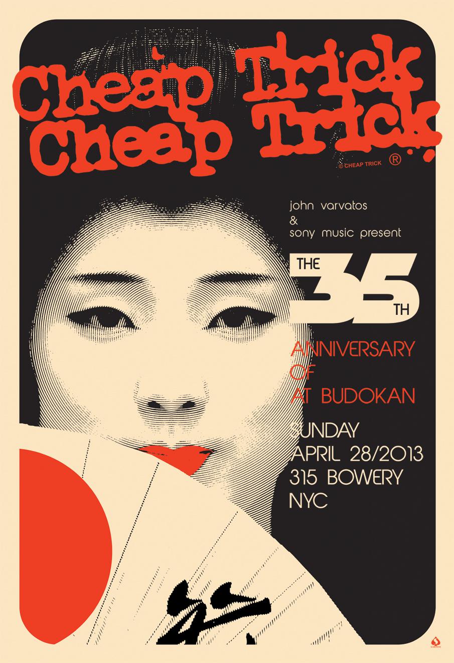 Cheap Trick - at John Varvatos (315 Bowery) - New York City, NY - Apr 28, 2013