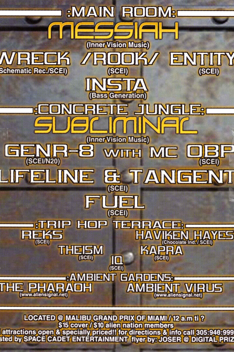 Ambient Virus, Insta, Rook, Haviken Hayes, Fuel - Miami, FL