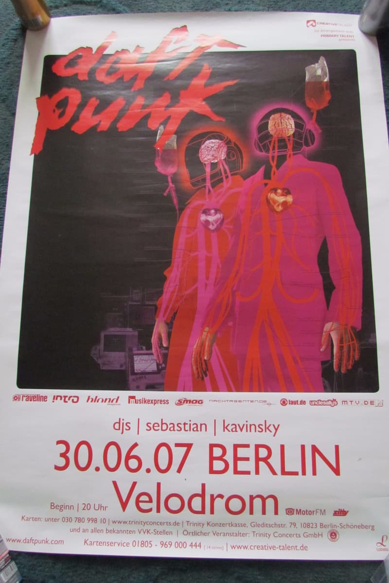 djs, kavinsky, Daft Punk, sebastian - at Velodrom - Berlin - Jun 30, 2007