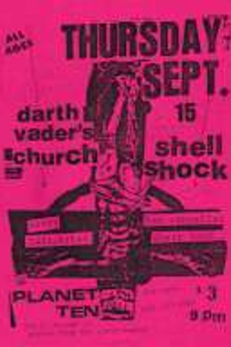 Darth Vader's Church, Shell Shock - at Planet Ten