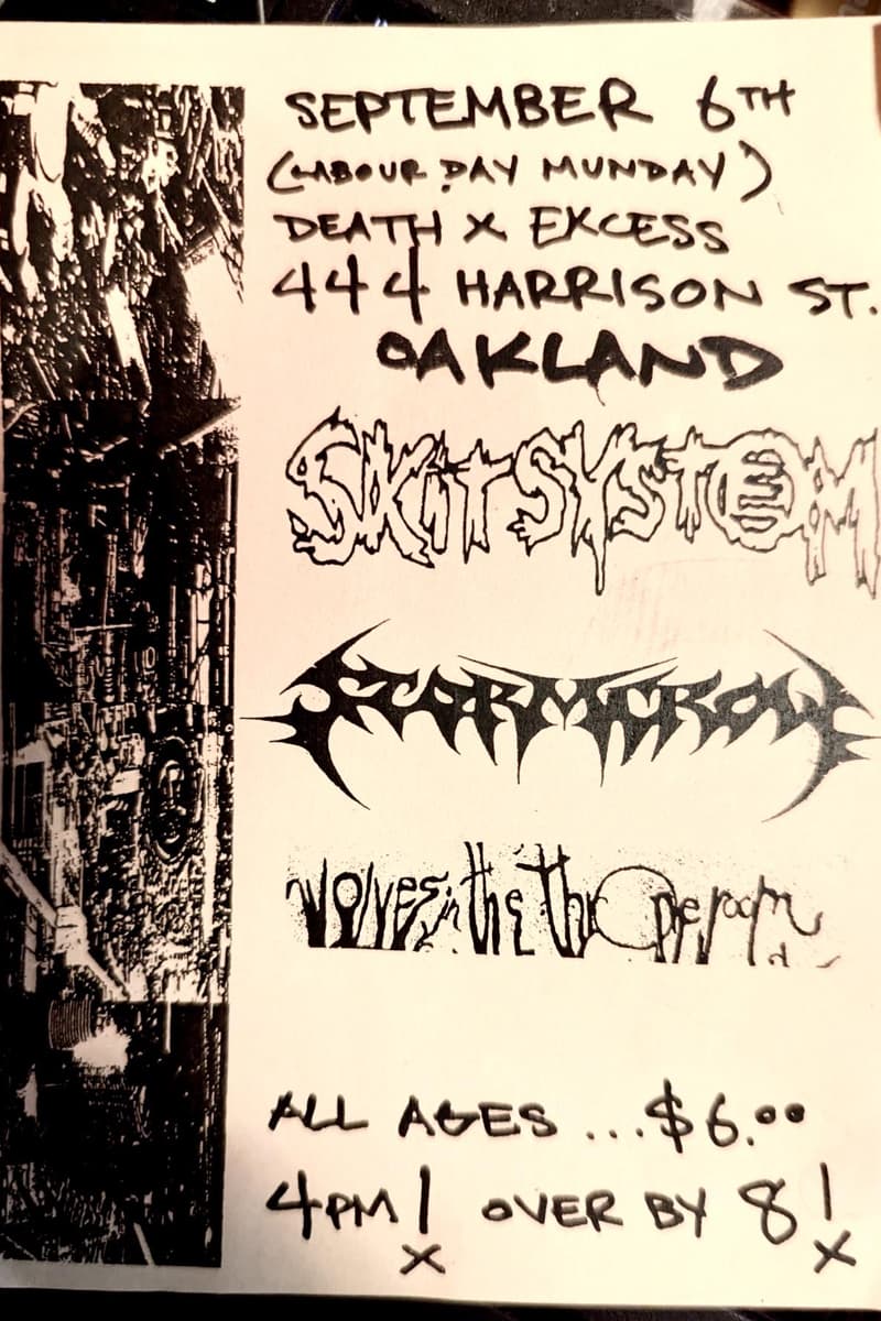 Seermitron, Skitsystem, Wolves in the Throne Room - at Death X Excess - Oakland, CA
