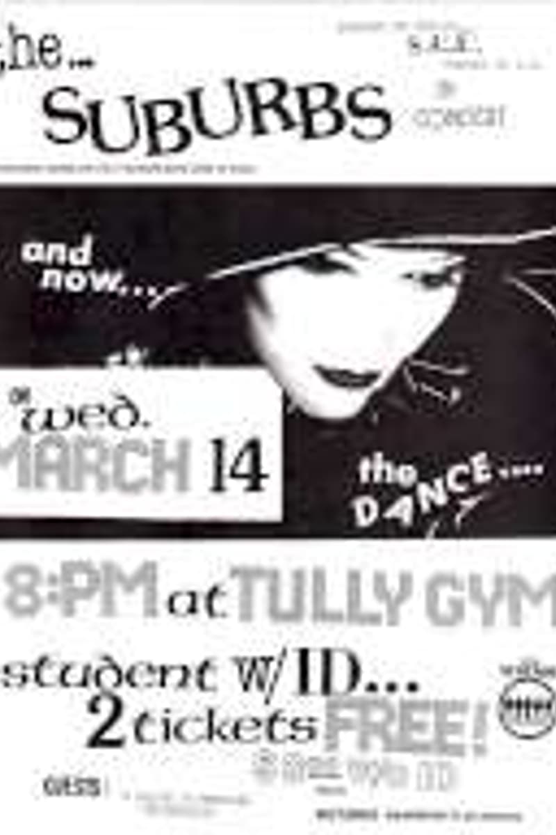 The Suburbs - at Tully Gym - Mar 14, 1984