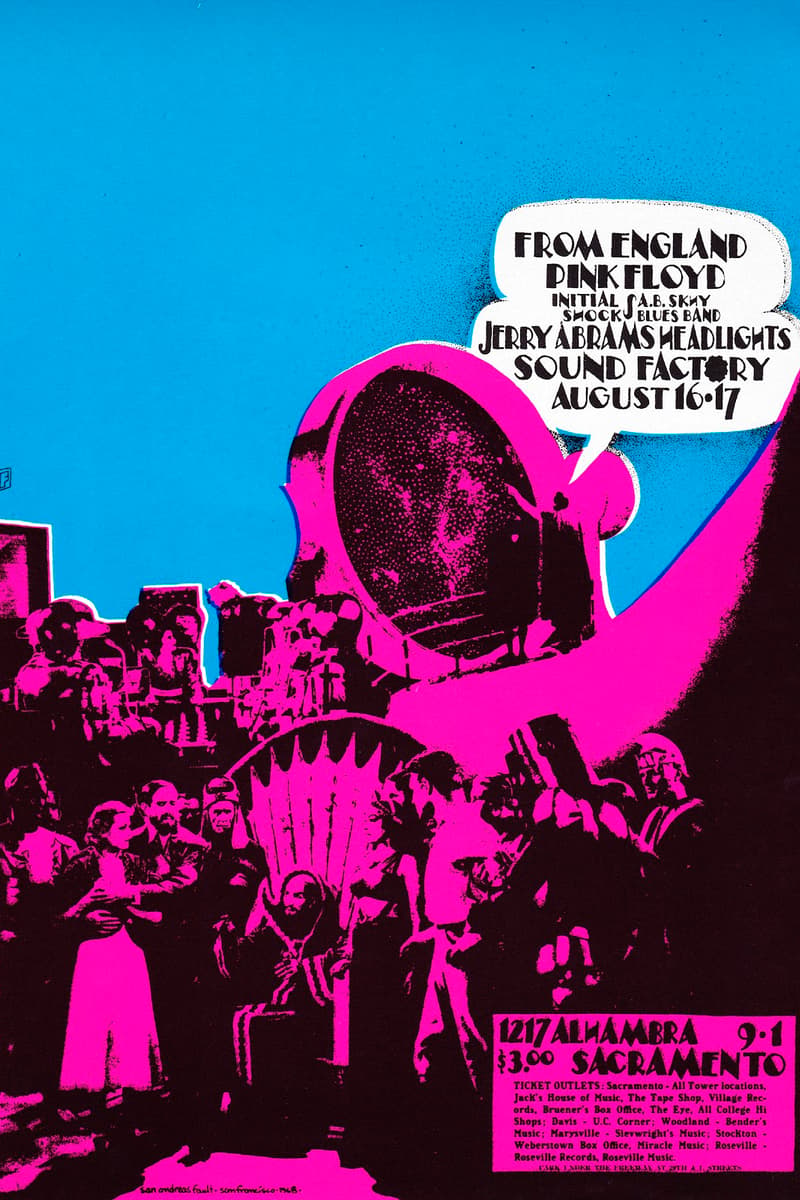 Jerry Abrams Headlights, Initial Shock, Pink Floyd, A.B. Skay Blues Band - at Sound Factory - Sacramento, CA
