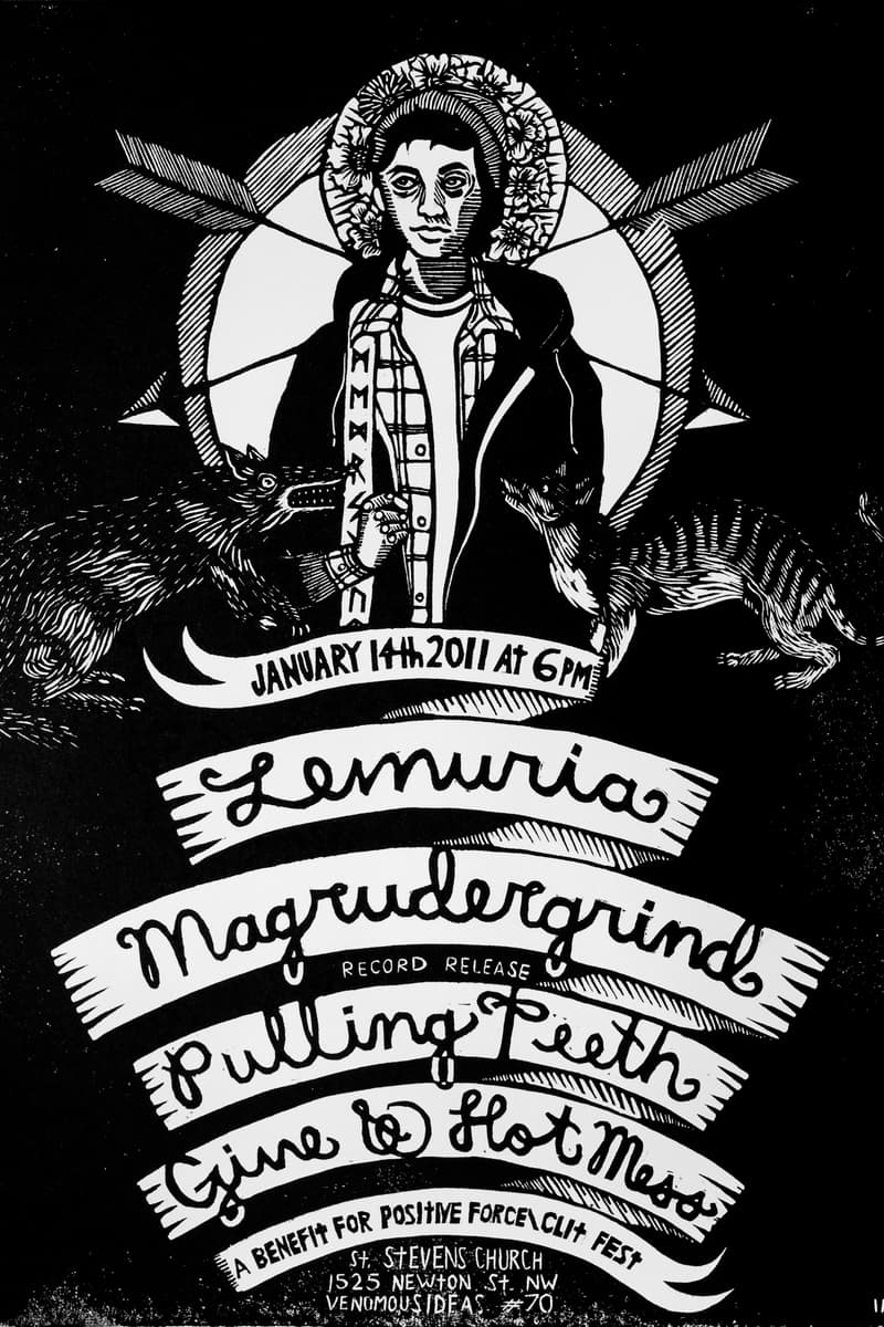 Magrudergrind, Hot Mess, Lemuria, Give, Pulling Teeth - at St. Stevens Church - Washington, DC - Jan 14, 2011