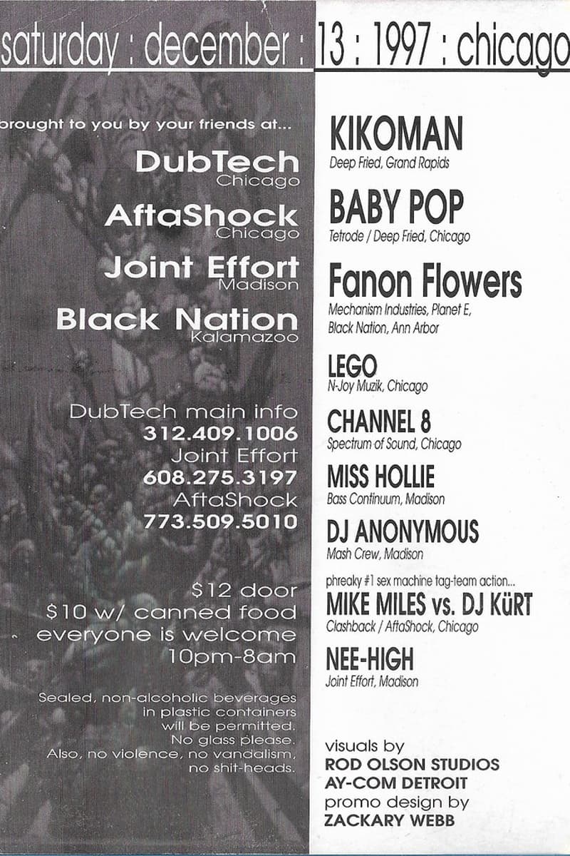 Miss Hollie, Kikoman, DJ Kürt, Nee-High, Lego - Chicago, IL - Dec 13, 1997