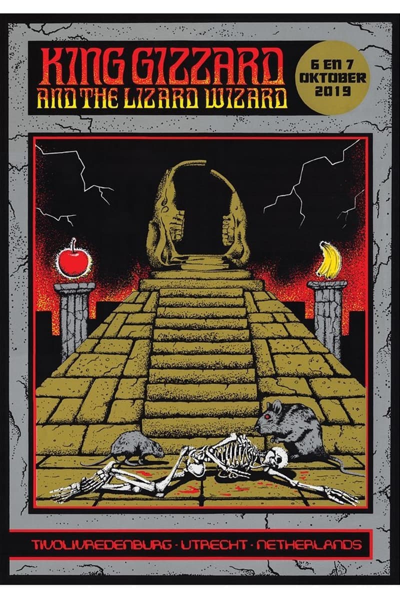 King Gizzard and the Lizard Wizard - at TivoliVredenburg - Utrecht - Oct 6, 2019