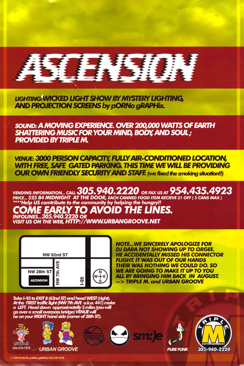 pORNo gRAPHix, Pure Funk, URBAN GROOVE, DJ DARA, Triple M - at Ascension - Miami, FL